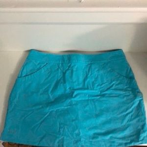 Blue under armour golf/ tennis skort